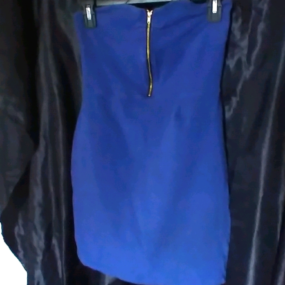 Material girl Blue mini dress